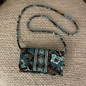 Vera Bradley Tri-Fold Crossbody Wallet